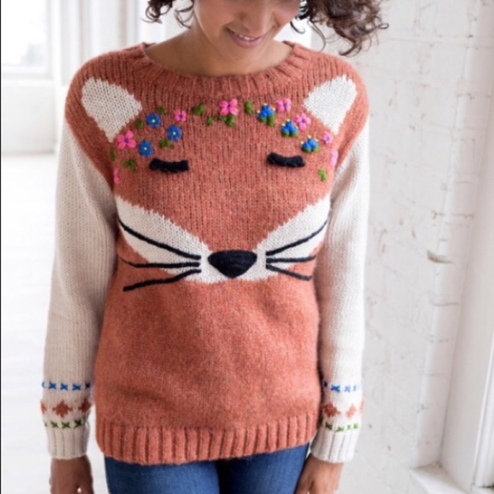 Hannah Anderson Fox Sweater